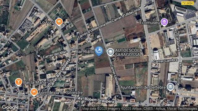 Ubicación de la subastas Subasta de solar en DELTEBRE ( La cava)