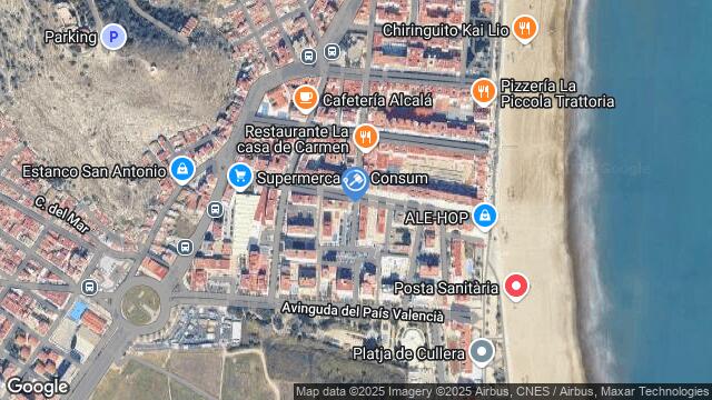 Ubicación de la subastas Subasta de vivienda en CULLERA