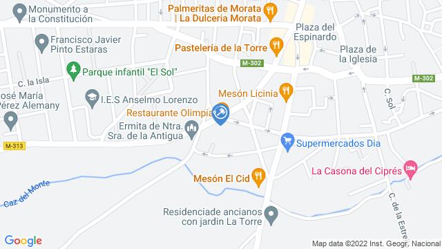 Ubicación de la subastas Subasta de garaje en MORATA DE TAJUÑA