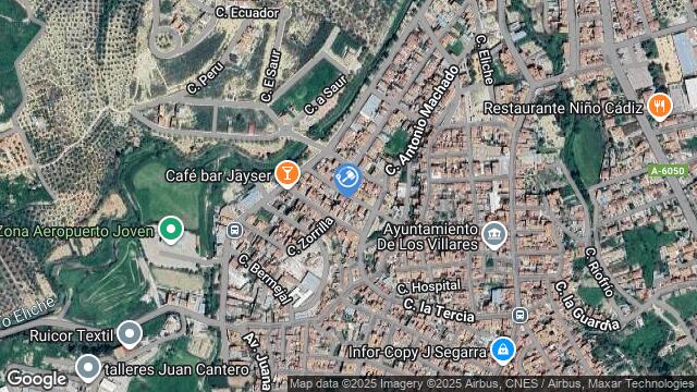 Ubicación de la subastas Subasta de cl juan ramon jimenez huerta ( villares, los) en VILLARES, LOS