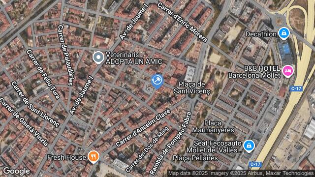 Ubicación de la subastas Subasta de vivienda en Mollet del Vallès