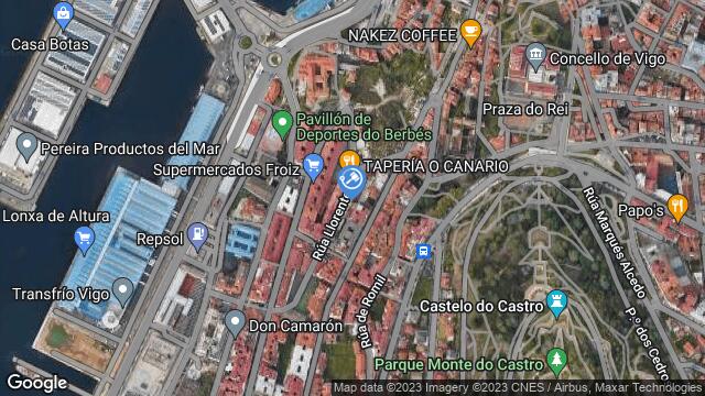 Ubicación de la subastas Subasta de garaje en VIGO