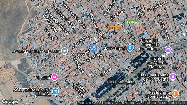 Ubicación de la subastas Subasta de cl abuqueron en Toledo