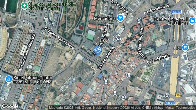 Ubicación de la subastas Subasta de garaje en LAS PALMAS DE GRAN CANARIA