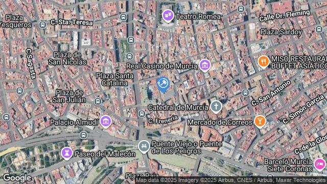 Ubicación de la subastas Subasta de vivienda en Murcia