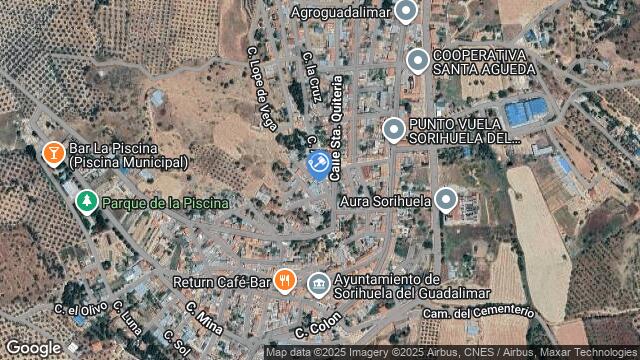 Ubicación de la subastas Subasta de vivienda en SORIHUELA DEL GUADALIMAR