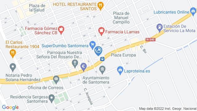 Ubicación de la subastas Subasta de local comercial en Santomera