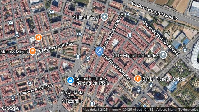 Ubicación de la subastas Subasta de vivienda en PATERNA