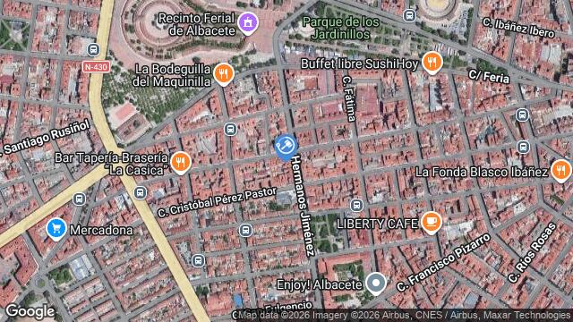 Ubicación de la subastas Subasta de vivienda en ALBACETE