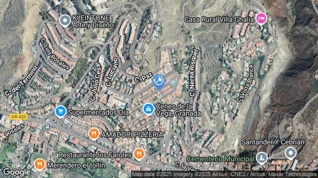 Ubicación de la subastas Subasta de vivienda en CENES DE LA VEGA