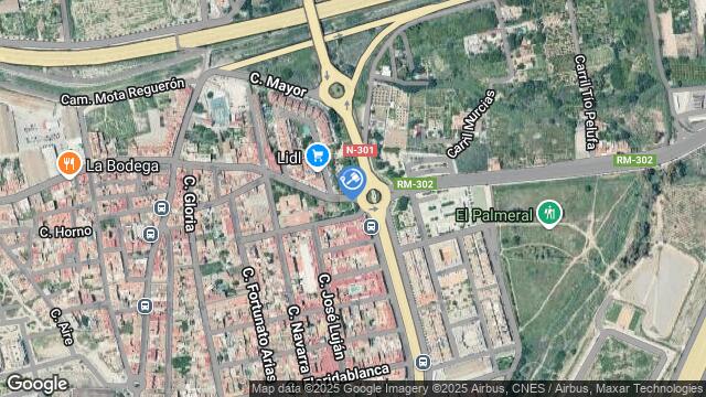 Ubicación de la subastas Subasta de cl de la alberca ( murcia) en MURCIA