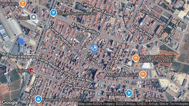 Ubicación de la subastas Subasta de vivienda en Alginet