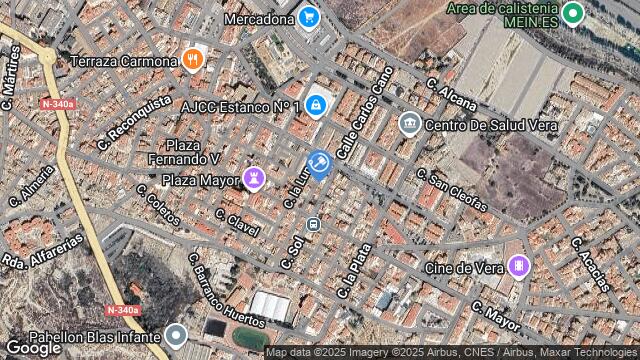 Ubicación de la subastas Subasta de vivienda en VERA