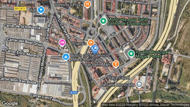 Ubicación de la subastas Subasta de local comercial en MONTCADA I REIXAC