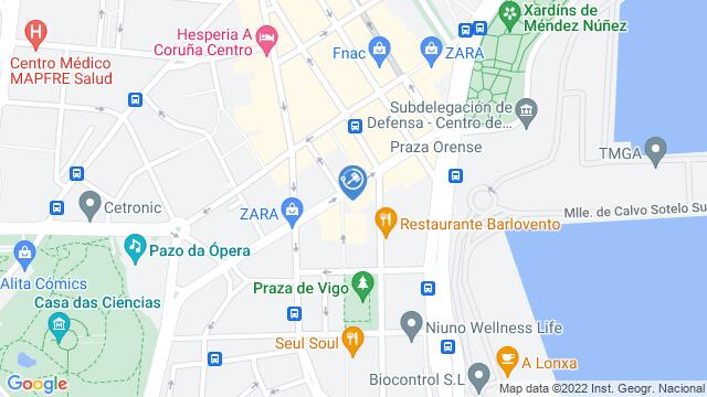 Ubicación de la subastas Subasta de vivienda en La Coruña