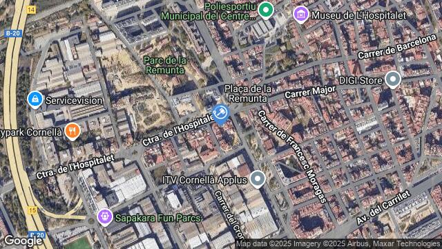 Ubicación de la subastas Subasta de vivienda en Cornella