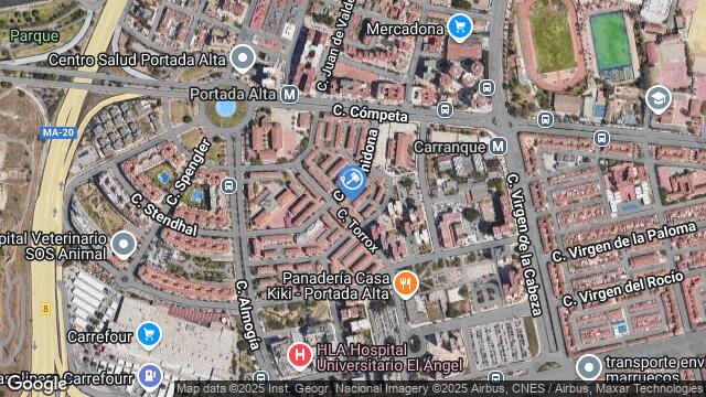 Ubicación de la subastas Subasta de vivienda en MALAGA