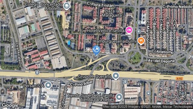 Ubicación de la subastas Subasta de garaje en SEVILLA