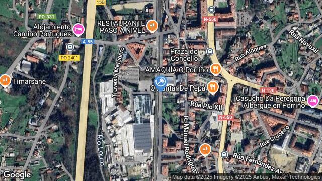 Ubicación de la subastas Subasta de solar en porriño