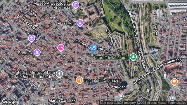 Ubicación de la subastas Subasta de vivienda en Badajoz