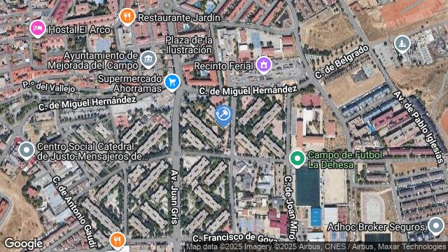 Ubicación de la subastas Subasta de vivienda en MEJORADA DEL CAMPO