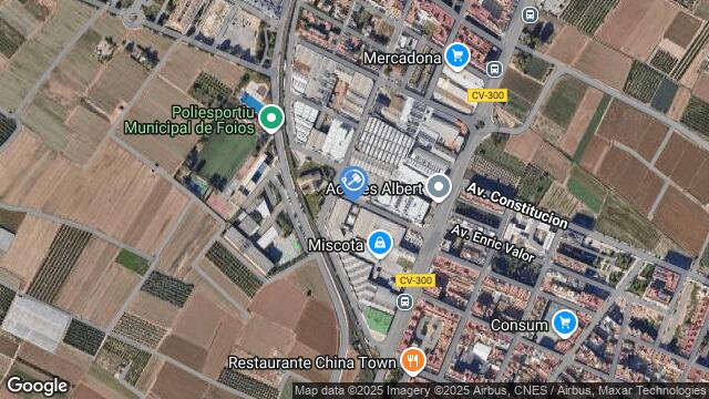 Ubicación de la subastas Subasta de garaje en FOIOS
