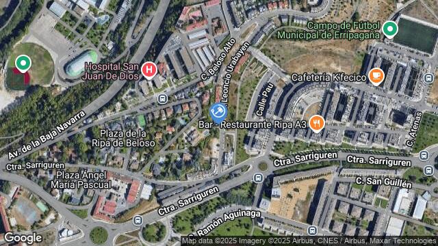 Ubicación de la subastas Subasta de vivienda en Pamplona