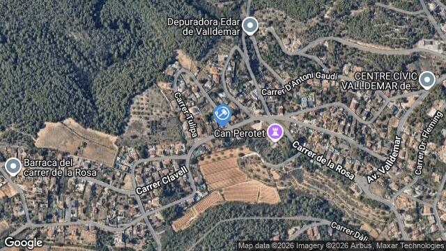 Ubicación de la subastas Subasta de cl tulipa ( calafell) en CALAFELL