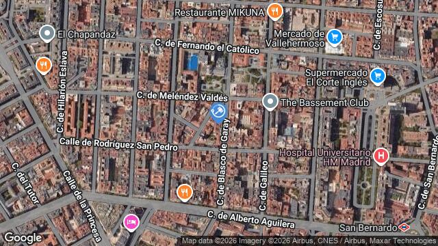 Ubicación de la subastas Subasta de vivienda en MADRID
