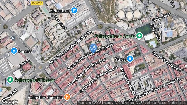 Ubicación de la subastas Subasta de vivienda en Elche/Elx