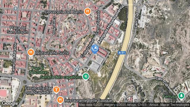 Ubicación de la subastas Subasta de vivienda en PETRER