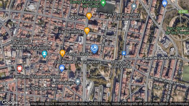 Ubicación de la subastas Subasta de vivienda en GRANOLLERS