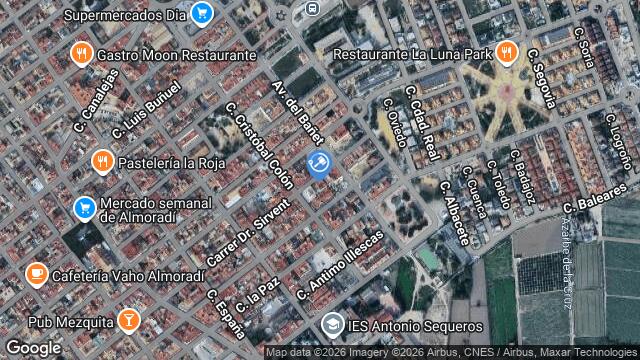 Ubicación de la subastas Subasta de garaje en ALMORADÍ
