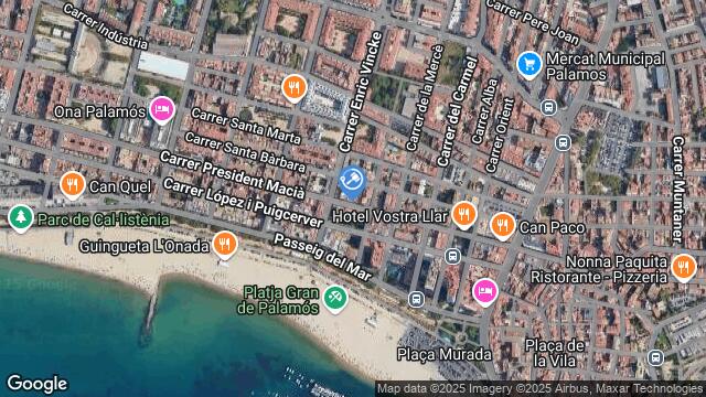 Ubicación de la subastas Subasta de garaje en PALAMOS