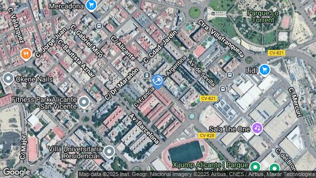 Ubicación de la subastas Subasta de vivienda en San Vicente del Raspeig