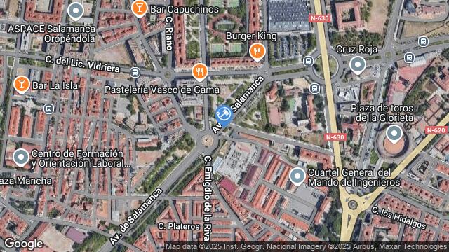 Ubicación de la subastas Subasta de vivienda en Salamanca