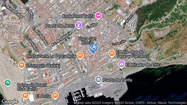 Ubicación de la subastas Subasta de vivienda en TARIFA