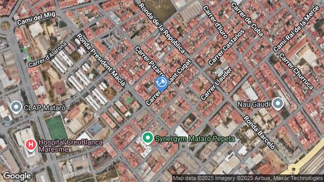 Ubicación de la subastas Subasta de garaje en Mataró