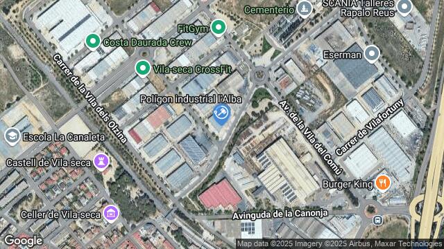 Ubicación de la subastas Subasta de nave industrial en VILA-SECA