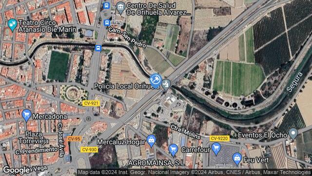 Ubicación de la subastas Subasta de vivienda en ORIHUELA