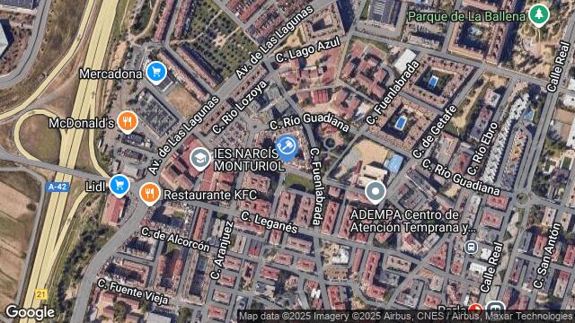 Ubicación de la subastas Subasta de vivienda en PARLA