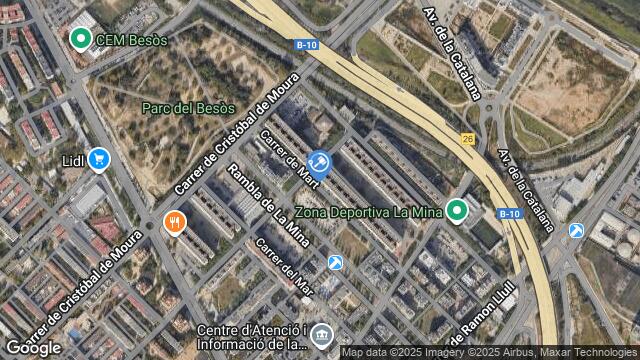 Ubicación de la subastas Subasta de vivienda en Sant Adrià de Besòs