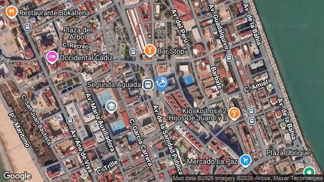 Ubicación de la subastas Subasta de av segunda aguada ( cÁdiz) en CÁDIZ
