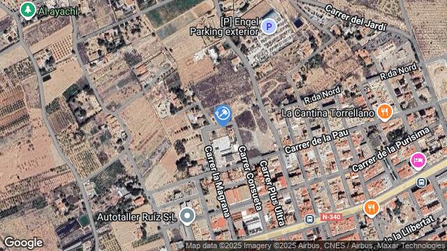 Ubicación de la subastas Subasta de finca rústica en ELCHE