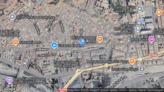 Ubicación de la subastas Subasta de garaje en Lorca