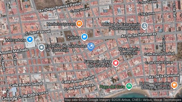 Ubicación de la subastas Subasta de vivienda en TORREVIEJA