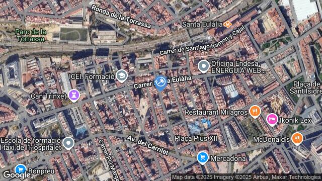 Ubicación de la subastas Subasta de garaje en L'hospitalet