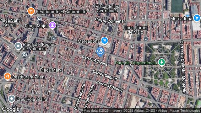 Ubicación de la subastas Subasta de vivienda en ALZIRA