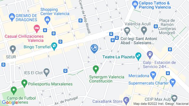 Ubicación de la subastas Subasta de local comercial en VALENCIA