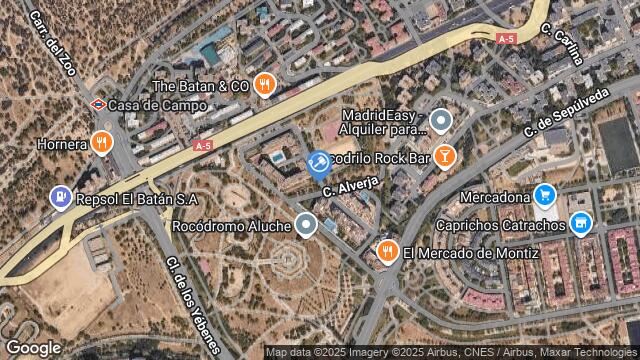 Ubicación de la subastas Subasta de garaje en Madrid